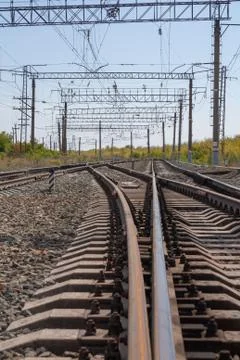 The railway Stock Photos