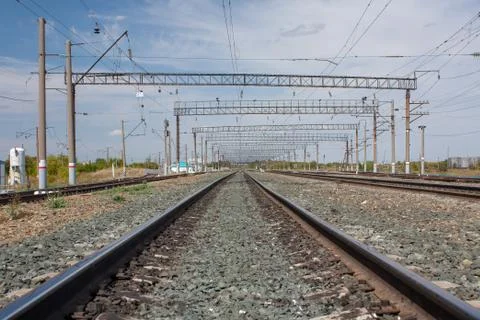 The railway Stock Photos
