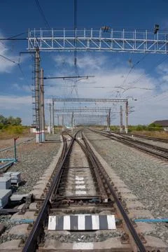 The railway Stock Photos