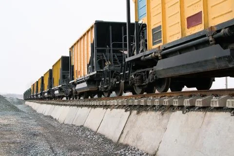 Railway platforms Stock Photos