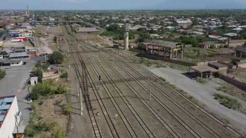 Railway station 1 Stock-Footage 331381110