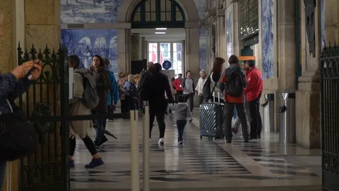 Railway station Video stock 128722498