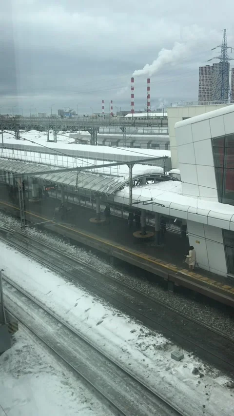 Railway station Stock Footage 170246916