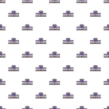Railway station pattern seamless イラスト素材