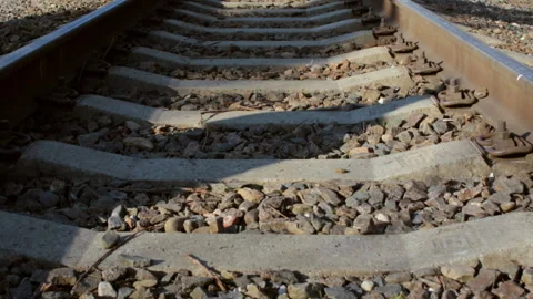 Railway in summer 库存影片 147030867