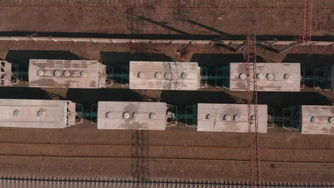 Railway switching Yard with many parallel railroad tracks 4k 스톡 동영상 150791227