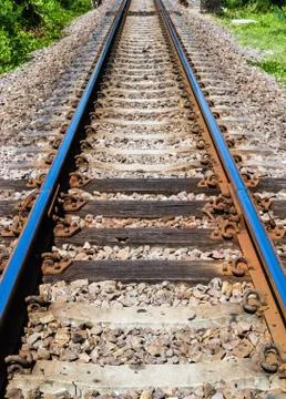 Railway track Stock Photos