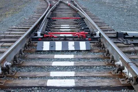 Railway track. Stock Photos