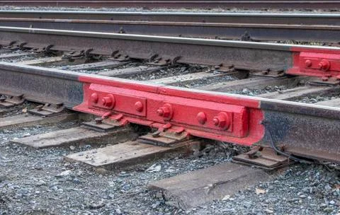 Railway track. Stock Photos