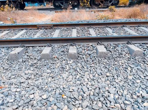 Railway track Stock Photos