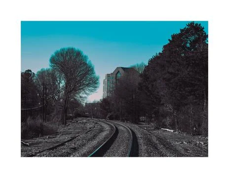 Railway track Stock Photos