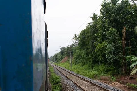 Railway track. Stock Photos