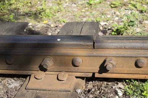 Railway track Stock Photos