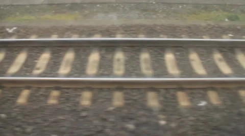 Railway tracks Stock Footage 38838747