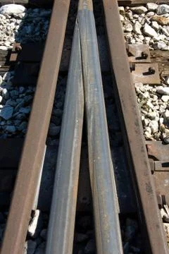 Railway tracks Stock Photos