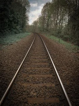Railway Tracks Foto stock