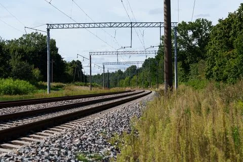 Railway tracks 스톡 사진