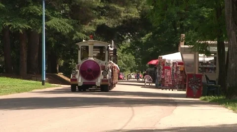 Railway Train Bus Stock Footage 1059909