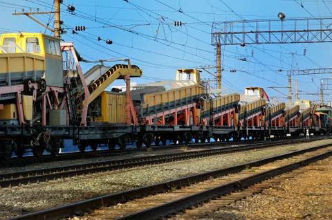 Railway train Stock Photos