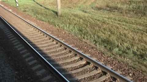 Railway trip 3 Stock Footage 29068492