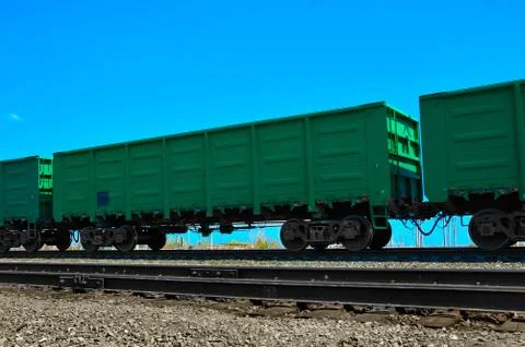 Railway  wagon Stock-Fotos