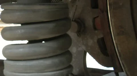 Railway wheel Stock Footage 10840441