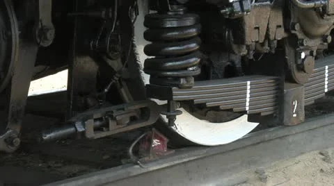 Railway wheel Stock-Footage 10840727