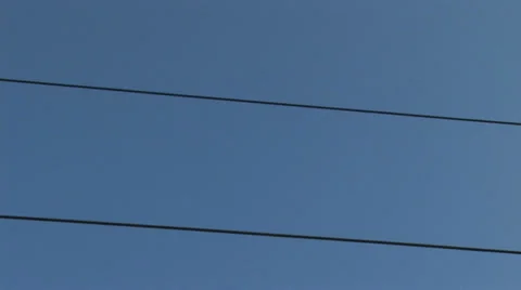 Railway wire Video stock 29066634