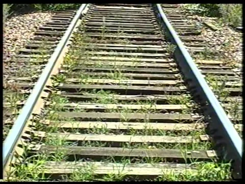 Railway Zoom Stock Footage 343637638