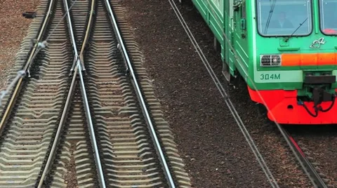 Railways and train Stock Footage 11135017