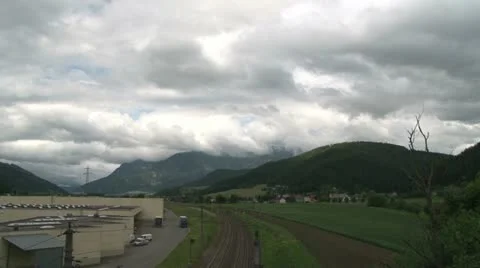 Railways in Austria 스톡 동영상 21736327