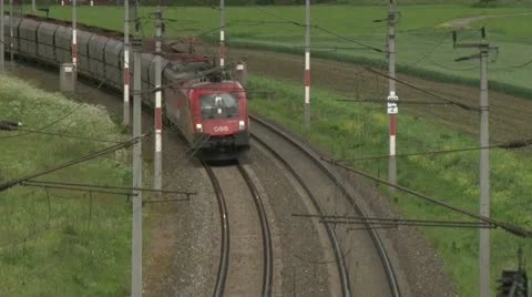 Railways in Austria 스톡 동영상 21737028