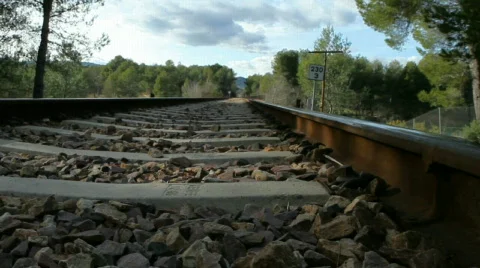 Railways 库存影片 610100