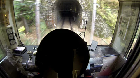 Railways, Mountain Train 02 Stock Footage 33905827