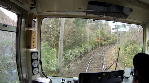 Railways, Mountain Train 05 Stock Footage 33994851