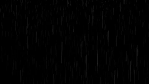Rain with alpha channel, looped Stock Footage 106321356