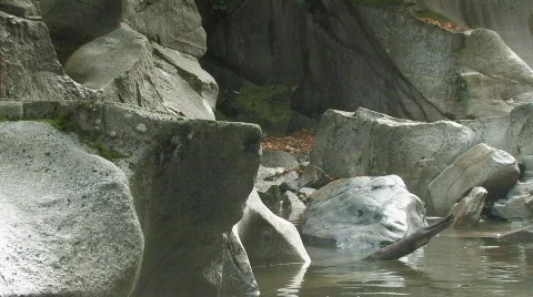 Rain and Rocks Stock Footage 637374