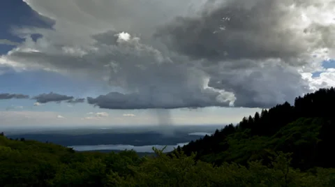 Rain and storm clouds formation, Varese Stock Footage 38089093