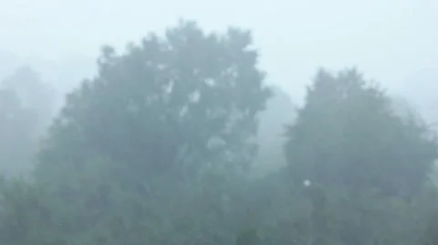Rain and storm Stock Footage 52957082