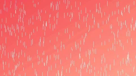 Rain Animation on Green Background. Weather Effect. Stock Footage 332548939