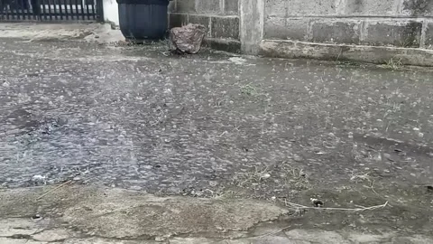 Rain asphalt road Video stock 197227570