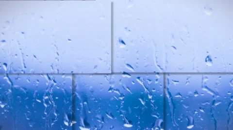 Rain background animated Stock Footage 40693785