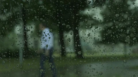 Rain background Stock Footage 40635342