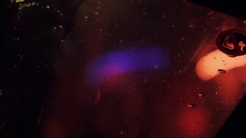 The rain beat on the glass Stock Footage 71246221