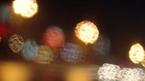 The rain beat on the glass Stock Footage 71246480