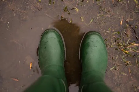 Rain behind a window. rain drops on glass. cars on the road. heavy rain Stock Photos