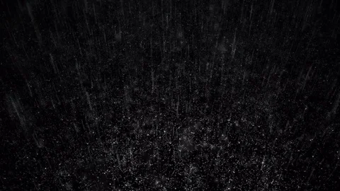 Rain on black backgroun Stock Footage 77891024