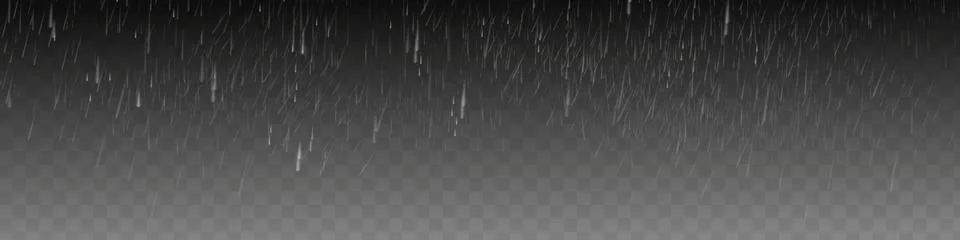 Rain on black. Vector rain texture. Abstract vector background Stock Illustration