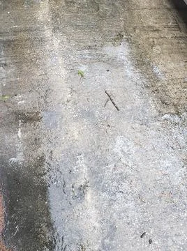 Rain Bouncing Off Pavement Stock Photos