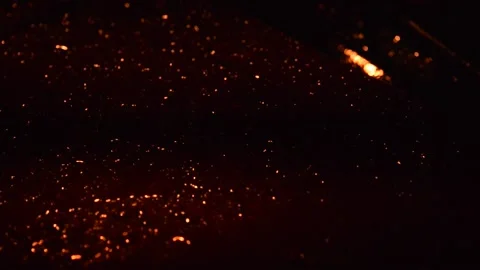 Rain on Car (dark) Stock Footage 171550246